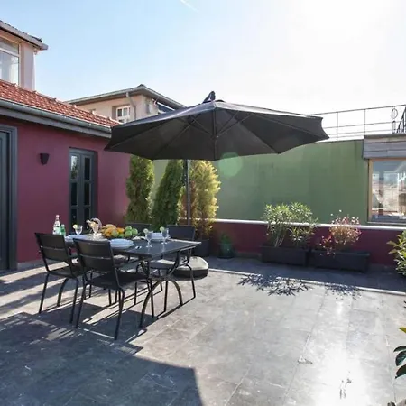וילה Karakoy Private 3bedrooms Terrace Sea View איסטמבול